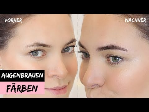 AUGENBRAUEN FÄRBEN unter 10€ SYOSS AUGENBRAUEN KIT - SOMMER HACK | Pia Pietsch